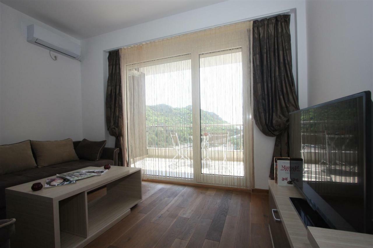 Amazing Sea View Apartment Zatvoren Budva Bagian luar foto