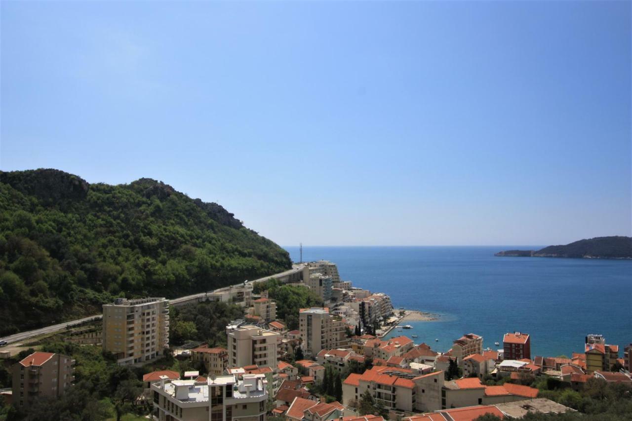 Amazing Sea View Apartment Zatvoren Budva Bagian luar foto